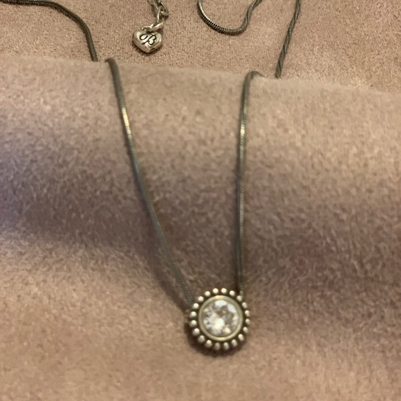 Brighton Sterling Silver Grand Twinkle Necklace. - Picture 2 of 3